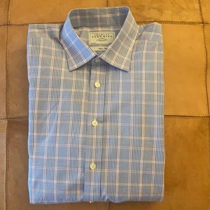 Men’s Charles Tyrwhitt Slim Fit Blue & Pink Shirt